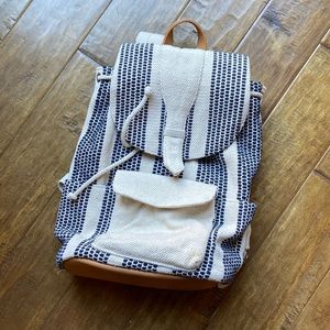 Universal Thread cotton cream and navy blue. Super cute! New without tags.